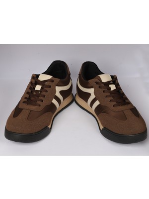 Victoria Shoes Süet Detaylı Bağcıklı Günlük Spor Ayakkabı