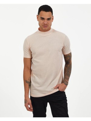 Elku Moda Nefes Alabilen Terletmeyen Slim Fit Dar Kesim Tişört Şık ve Konforlu Yazlık T-Shirt