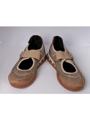 Victoria Shoes Lastikli Paraşüt Babet Ayakkabı