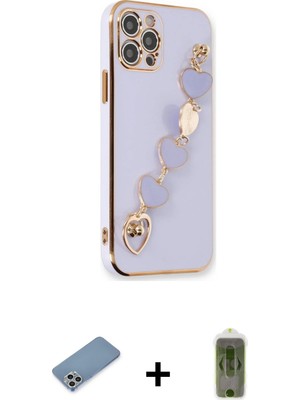 Cepte Toptan iPhone 12 Pro Max Nova Işık Prime - Siyah Joko Magic 5d Hayalet Cam + Gümüş Shine Kamera Lens Koruma Cam