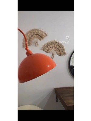 Aktarlife El Yapımı Hasır Duvar Süsü | Bohem Rattan Duvar Dekoru | Doğal Örgü Ev Dekorasyonu Set (2’li)