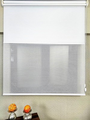 BBB Ince Zebra Çizgili Tül ve Işık Geçirmez Blackout Stor Perde TS2025BL