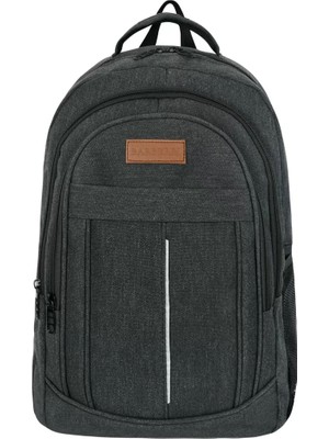 Skygo Çok Amaçlı Laptop Dizüstü Bilgisayar Bölmeli Sırt Çantası Siyah