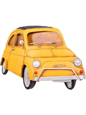 Skygo Dekoratif Metal Çerçeve Üç Boyutlu Araba Vintage Hediyelik