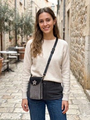 Gerçek Deri/süet TELEFONLUK/ÇANTA(17CMX10CMX4CM)