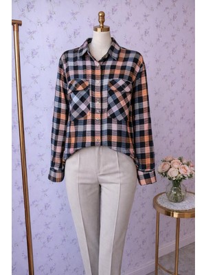 Aleksandrit Butik Siyah Oduncu Mevsimlik Gömlek