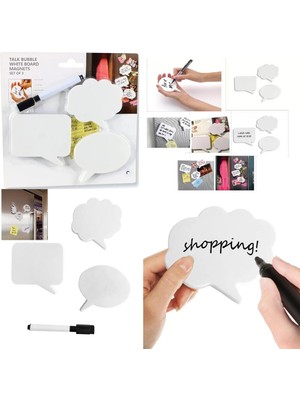 Skygo Kalemli Konuşma Balonu Tasarımlı Magnet