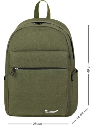 Skygo Seyahat ve Okul Sırt Çantası Yeşil