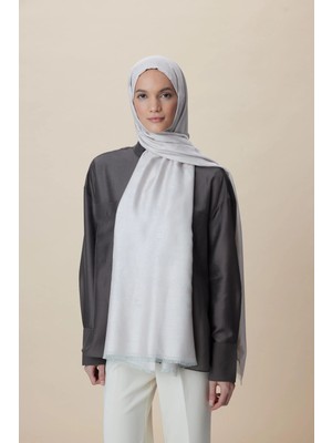 Maisa Jade Modal Ipek Jakarlı Şal 70*200 cm - Açık Pembe