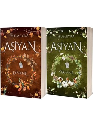 Dokuz Yayınları Aşiyan 2 Divane Ciltli ve Aşiyan 3 Yegane Ciltli (Hümeyra) 2li Set
