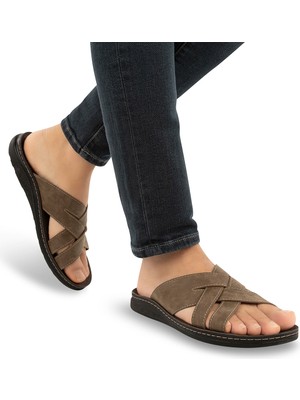 Muya , 31318-TIGER , Anatomik Taban Ultra Hafif Erkek Günlük Şık Rahat Terlik