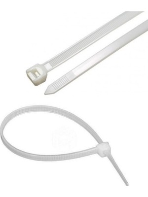 Marmara Qumasch Tork Beyaz Kablo Bağı 3,5X250