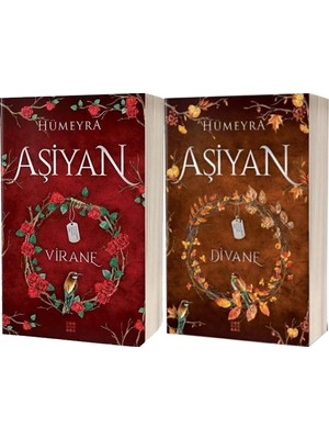 Dokuz Yayınları Aşiyan 1 Virane Ciltli ve Aşiyan 2 Divane Ciltli (Hümeyra) 2li Set