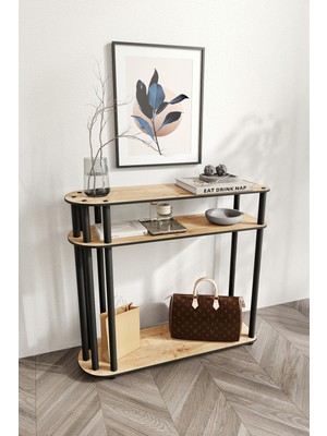 Feyza Design Ekru Mdf Dresuar - Yükseklik 83 Cm, Genişlik 90 cm