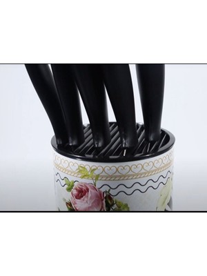 Practika 6 Parça Şef Seti 22X11 cm Stand ile Pratik Kullanım Sağlam Plastikten