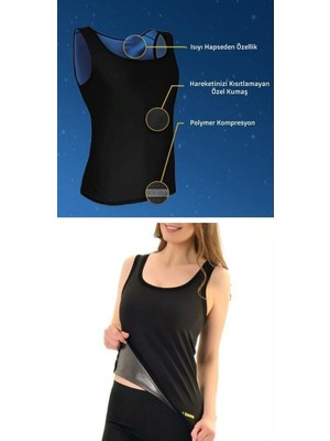 Practika Xl Neotex Thermal Sauna Shirt Sweat Absorbing Fabric For Fitness Activities