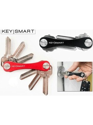 Practika 9.5 cm Key Organizer Aluminum Keychain Holder For And Office