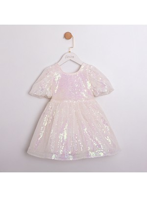 Cumino Payet Kız Çocuk Elbise
