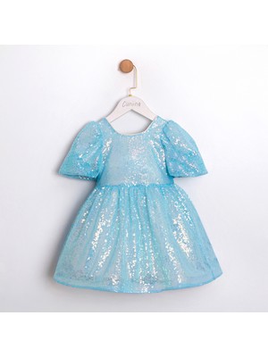 Cumino Payet Kız Çocuk Elbise