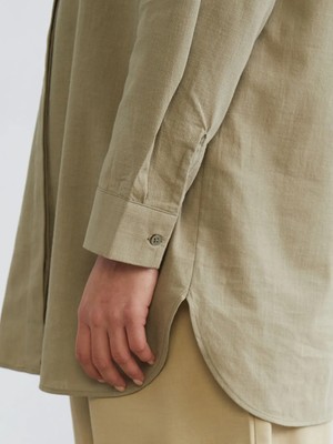 LC Waikiki Haki Dokulu Kadın Gömlek Tunik