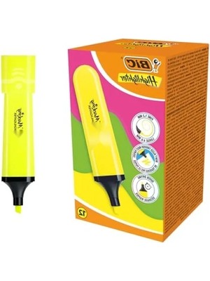 Esranın Dünyası Fosforlu Kalem Seti - 12'li Kutu - Su Bazlı ve Hızlı Kuruyan Mürekkep