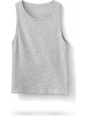 5in1Canpolat Gri Sıfır Kol Atlet 23772