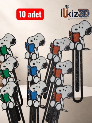 Snoopy Kitap Ayracı (10 ad)