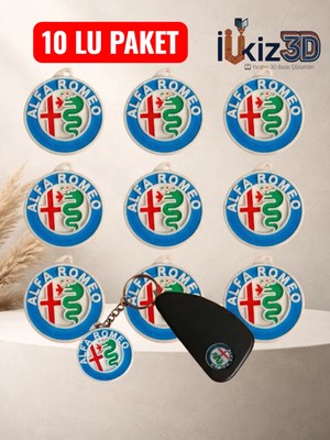 Alfa Romeo Anahtarlık 10 ad