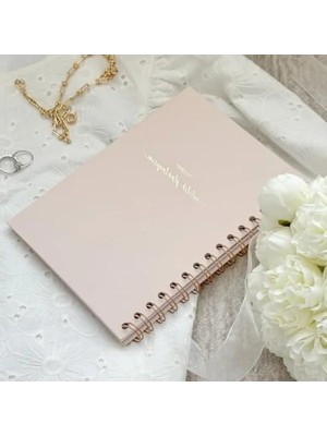 Esranın Dünyası Modern Evlilik Planlayıcı ve Çeyiz Defteri - 112 Sayfa