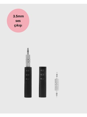 Melike Bakar Boutique Hızlı Şarjlı Bluetooth Ses Alıcısı – Ev, Araç ve Ofis Için