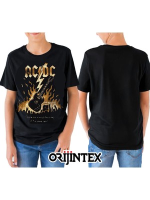 Ac Dc Çocuk Tişört 7 Yaş