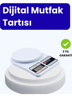 Melike Bakar Boutique Dijital Mutfak Terazisi 10KG Kapasiteli 1g Hassasiyetli