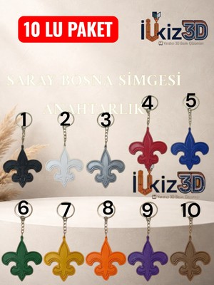 Bosna Anahtarlık (10 ad)