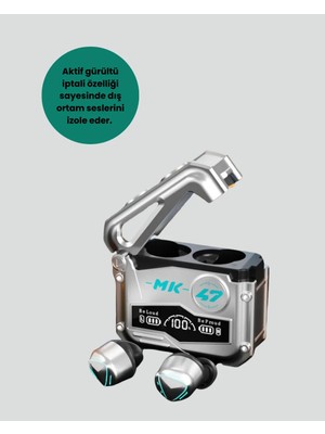 Melike Bakar Boutique Suya Dayanıklı Kulak Içi Kablosuz Kulaklık – Ergonomik Tasarım ve Yüksek Pil Performansı