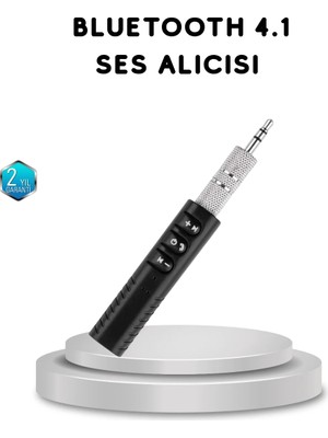 Melike Bakar Boutique Mini Bluetooth Ses Alıcısı 3.5mm Girişli Kablosuz Müzik Adaptörü