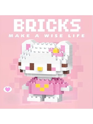 Poebgo Family's Bricks Hello Kitty Mini Lego Figürü