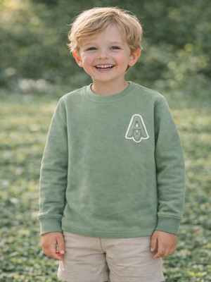 Tanem Erkek Çocuk Jakarlı Örme Sweatshirt