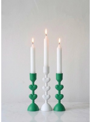 Bohem Kutusu Şık ve Zarif 3'lü Şamdan Seti