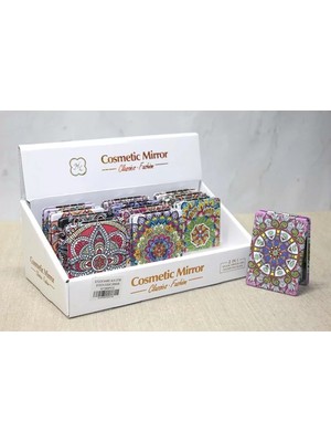 Skygo Taşlı El Aynası Dikdörtgen Ince