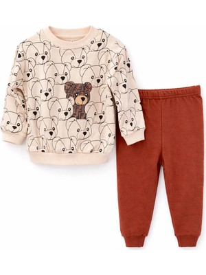 Nikuby Ayı Ailesi Bebe Alt-Üst Takım