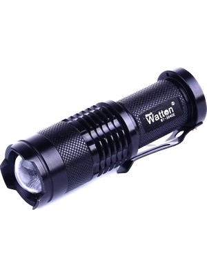 Esranın Dünyası Mini Güçlü Şarjlı Pilli El Feneri  WT-304