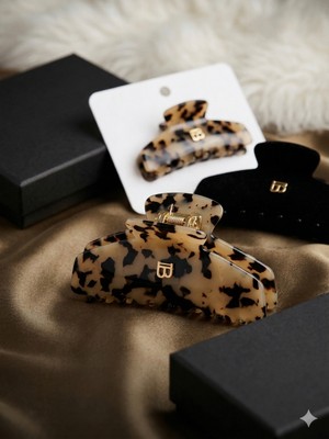 Lotus Luxury Kemik Mandal Toka Ithal Ürün (11CM)