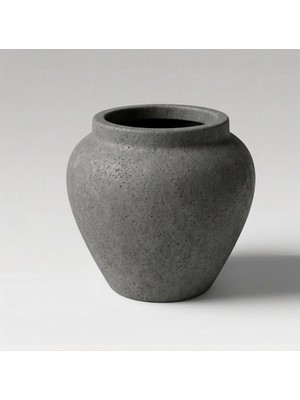 Hobi Tarım Büyük Hafif Beton Saksı 50X50CM