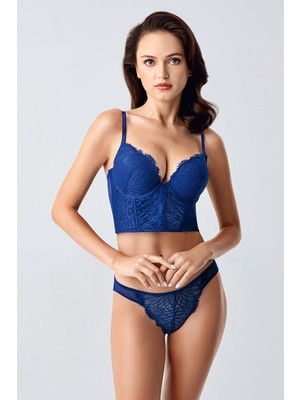 NEWBRA LINGERIE Double-Push Up Dolgulu Yarım Büstier Sütyen Külot Takım , 334157