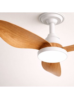 Mars Concept LED Tavan Vantilatörü | Sessiz Motor, 3 Hız Ayarı, Dimmer’li Aydınlatma, Uzaktan Kumandalı