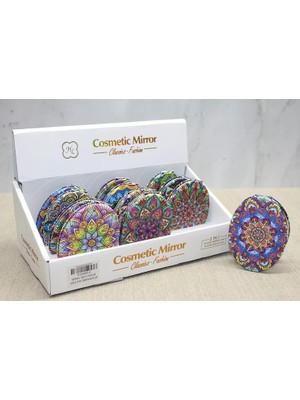 Skygo Taşlı El Aynası Oval Ince