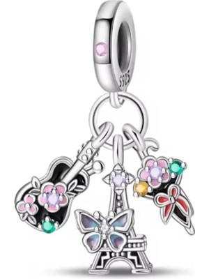 Mam Paris Eyfel Kulesi Gümüş Charm