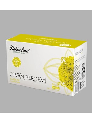 Hekimhan Civanperçemli Çay (Achillea Millefolium) 20 Li Süzen Poşet