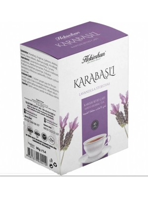 Hekimhan Karabaş Karışık Çay (Lavandula Stoechas) 45 Li Süzen Poşet