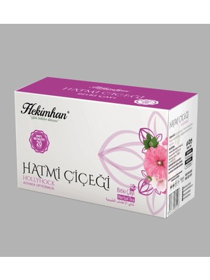 Hekimhan Hatmi Çiçeği Çayı (Althaea Officinalis) 20 Li Süzen Poşet